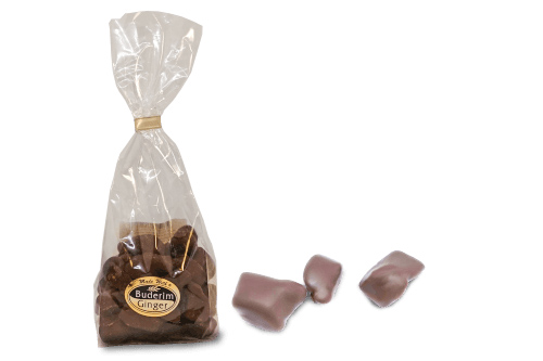 Ginger in chocolate