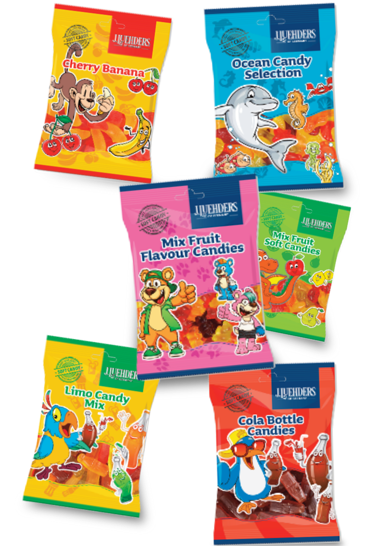 Halal Zertifizierte Comic Fruchtgummi Serie